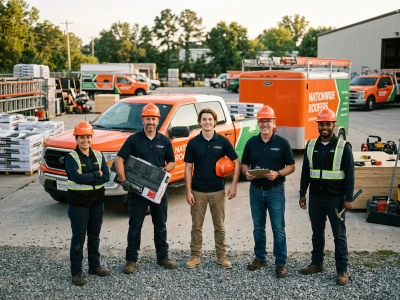 Natiowide Roofers - roof installation in Shreveport near me